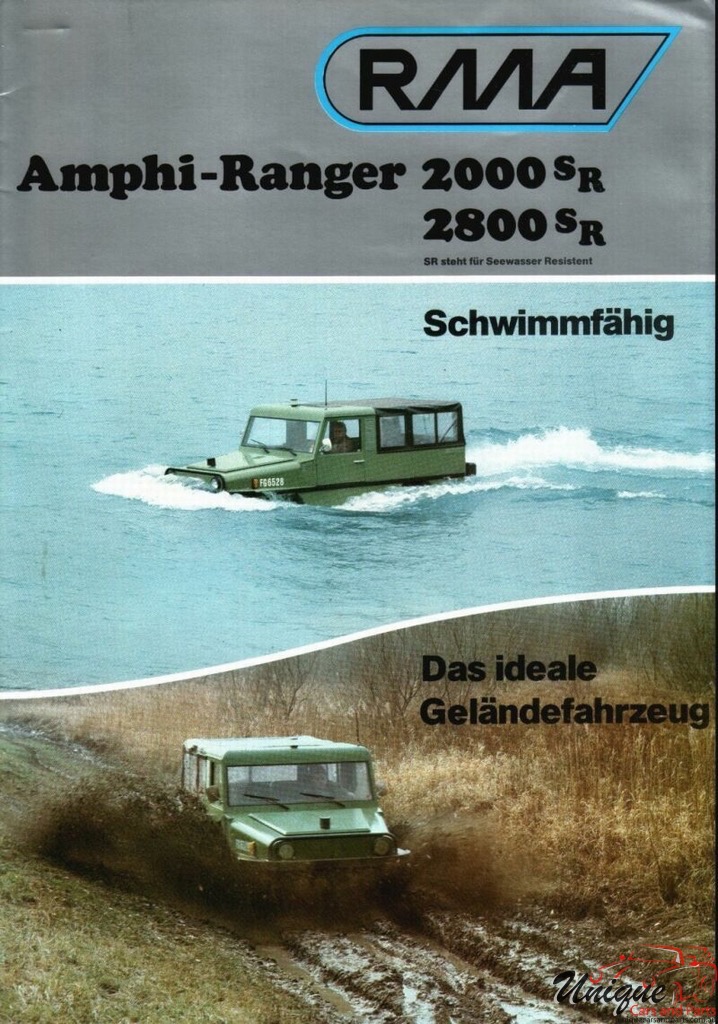 1985 Amphi Ranger Brochure